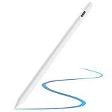 TQQ Stift für iPad 2018-2025, Schnellladefunktion, Palm-Ablehnung und Neigungssensitivität Pencil für Apple iPad Air 7/6/5/4/3, i-Pad 11-6, i-Pad Pro M4/M3/M2/12.9', Mini 5/6