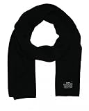 JACK & JONES Herren Jjdna Knit Scarf Noos Schal, Schwarz (Black Black), Einheitsgr e EU