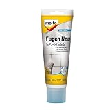 Molto Fugen Neu Express, Zum Auffrischen von alten und vergrauten Fliesenfugen, Weiß, 220 ml