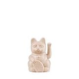 DONKEY Lucky Cat Mini | Ocher - Japanische Glücksbringer Winkekatze in Ocker, 9,8 cm hoch