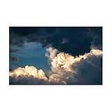 AKDJGFP Aquarium Rückwand Aquarium-Hintergrundaufkleber, Wolken-Aquarium-Hintergrunddekorationen, PVC-Aquarium-Zubehör(Color2,50x80cm)