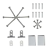 Türmontagesatz Einbausatz Ersatz für Bosch für Siemens 00618833 618833, Ersatzteil für Vollintegrierten Geschirrspüler Frontblende