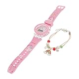 SAFIGLE 1Satz Leuchtende Kinderuhr Silikonuhr für Jungen Cartoon Design zur Zeitlernung Zufällige Verpackung