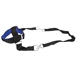 BELLIFFY Nackentrainer Kopftrainer mit Ergonomischem Schulterbereich Gepolstert Rutschfestes Fitness Equipment für Nacken Schulter Krafttraining Verstellbar für Männer und Bodybuilding