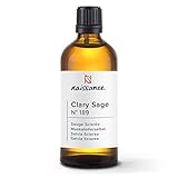 Naissance Muskatellersalbei Ätherisches Öl (Nr. 189) - 100ml - Naturreines Muskatellersalbeiöl für Naturkosmetik, Aromatherapie, Duftlampe - Duftöl für Aroma Diffuser