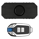 150dB Fahrradalarm,150dB Motorradalarm Mit Fernbedienung | Vibrationsbewegungssensor Fernbedienung, IP55 Wasserdicht Und Super Lauter 150-dB-Alarm Für Fahrrad Und Motorrad