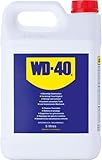 WD-40 Multifunktionsprodukt Kanister 5 Liter – Für intensiven Gebrauch, löst festsitzende Mechaniken & Rost, beseitigt Quietschen, verdrängt Feuchtigkeit, schützt & reinigt große Flächen effizient