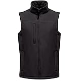 Regatta TRA788 00F80 REG788B-5 Flux Softshell-Weste für Herren, Größe XL, Schwarz