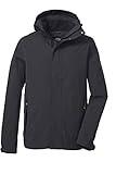 Killtec Herren Funktionsjacke/Outdoorjacke mit abzippbarer Kapuze KOS 87 MN JCKT_XENIOS; schwarz, XL, 39147-000