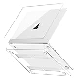 GPXIIZ Hülle Kompatibel mit MacBook Pro 13 Zoll Touch Bar M2 M1 Schutzhülle 2022-2016 Freisetzung A2338 A2289 A2251 A1706 A1708 A1989 A2159, Ultradünne Hartschale Snap Case Cover 13,3', Kristallklar