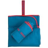 NORDKAMM® Oeko TEX Mikrofaser Handtuch Set oder Mikrofaser Handtuch groß, Microfaser Handtücher schnelltrocknend, Microfaser Badetuch groß, Reisehandtuch oder Sporthandtuch