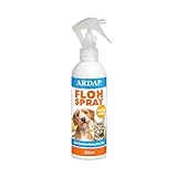 ARDAP Flohspray 250ml zur Anwendung am Tier - Bis zu 4 Wochen Schutz zur gezielten Flohbekämpfung bei Hunden & Katzen