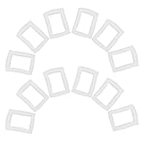 Tofficu 12 Stück Katzenbrunnen Ersatzfilter Kompakte Haustier Wasserfilterpads für Trinkbrunnen Effektive Filterung für Gesundes Wasser bei Katzen und Hunden