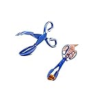 Xrten Hundekotgreifer, Tragbare Hundekotschaufel Haustier Pooper Scooper Hund Poop Clip aus Kunststoff