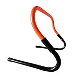 harayaa Hürde für Agility-Training, Sprungstange, leichte Geschwindigkeitshürde, verstellbar für Spiele, Coaching, Workout, Orange Schwarz