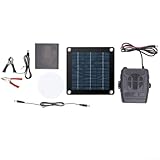 Solarheizung, Solarpanel-Gewächshaus-Heizungs-Kit für Hühnerstall, Hund, Katze, Heizung, kleine Gewächshausheizungen (B)
