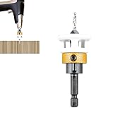 Schnellwechsel-Bohrersatz, Sechskantschaftbohrer - Holzbohrer, Legierungs-Holzbohrer,Robuster Kegelsenker-Bohrer, Kegelbohrer-Set für Holzbearbeitungsprojekte