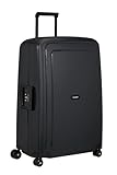 Samsonite S'Cure Renewed - Hartschalenkoffer 75 cm, Groß, Check-in Koffer mit Dreipunkt-Verschluss, Leicht, 4.60 KG, 102 L, Schwarz