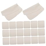 PRETYZOOM 20 Stück Wildleder Tuch Trocknen Von Autohandtüchern Fensterleder Für Die Autotrocknung Auto Trocknenhandtuch Trockenhandtuchauto Autohandtuch Auto Reinigungstücher Beige Schaffell