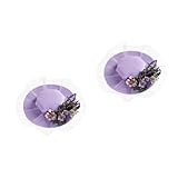 Beaupretty 2 Stück Frauenhut Eleganter Hut mit Blüten für Festliche Anlässe Perfekter Begleiter für Bälle Bühnenauftritte Fotoshootings Leichte Bequeme Wollmütze