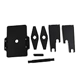 KICHOUSE 1 Satz Rollen Manueller Etikettenhalter Wickeletiketten Tragbarer Etikettenhalter Code Maschine Externes Druckerzubehör Druckerbedarf Etikettenpapierhalter Schwarzer