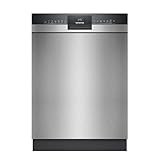Siemens SN43HS10TE, iQ300 Smarter Geschirrspüler Unterbau, 60 cm breit, Besteckkorb, Edelstahl, angenehm leise dank iQdrive-Motor, aquaStop, varioSpeed Kurzprogramm, Home Connect, 3-fach rackMatic
