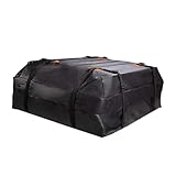 FUNOMOCYA wasserdichte Auto Dachtasche Oxford Stabiler Dachgepäckträger Aufbewahrungstasche Für Mehr Reise Camping SUV Van