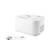 48520 Eismaschine Snow 1 L 30 min. Eis Kompressor inklusive Beheizter Eisportionierer Carlo, Entnehmbarer Eisbehälter zur leichten Reinigung, Sahneeiscreme in 30 min. vollautomatischer Kompressor