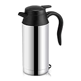 12 V 750 Ml 304 Edelstahl Elektroauto Kessel Heizung Kaffee Kaffeetasse Reisen Wasserflasche Teekessel Tragbarer Kleiner Mini Kaffeekessel