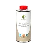 G-NATURA Leinöl-Firnis, Oberflächenschutz für innen und außen, lösemittelfrei, lebensmittelecht, 250 ml