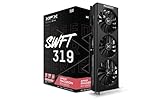 XFX Speedster SWFT319 AMD Radeon RX 6800 Gaming Grafikkarte mit 16GB GDDR6, AMD RDNA 2 RX-68XLAQBD9
