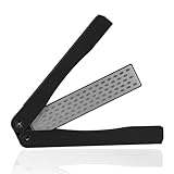 Messerschärfer Profi Faltend Doppelseitig Diamant Schärfstein 400/600 Körnung Handheld Folding Doppelseitige Knife Sharpener Diamant Schleifstein Messerschärfer Werkzeug Für Home Küche (BK)