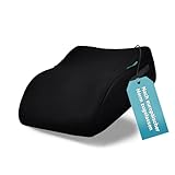 HiTS4Kids Kindersitz fürs Auto (Schwarz) – Praktisch, komfortabel und sicher – Geprüfte Sicherheit nach Kindersitznorm R129 – Kindersitz 135-150cm – kompakt und unkompliziert