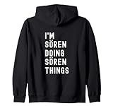 Ich Bin Sören, der Sören-Dinge TUT Kapuzenjacke