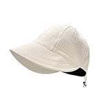 CharmBurst Faltbarer Sonnenhut Damen Mit UV-Schutz 50, Weitkrempiger Sommer Strohhut, Leichte Sommermütze Für Damen, Für Strand Und Outdoor Aktivitäten, Sonnenschutz