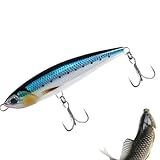 Fogukier Fishing Hartköder, Mehrfach Verwendbare Angelwobbler, Tragbares Angelzubehör Set, Attraktiver Köder Für Alle Wasserschichten