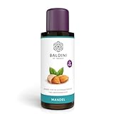 Baldini Mandel Bio Massageöl 100 ml – 100 % naturreines, kaltgepresstes Öl für Massagen & Hautpflege