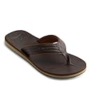 Quiksilver Herren Carver Nubuck - Sandals For Mens Zehentrenner, Braun Demitasse Solid Ctk0, 45 EU