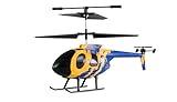 Amewi MD500E CX Koaxial Hubschrauber 3-Kanal RTF ferngesteuert RC Heli Helikopter Anfänger Beginner Einsteiger Kinder ab 8 Jahre, Gelb-blau