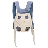 Hunde- und Katzenrucksack, Katzen-Hundetragetasche, Kleintierhalter, weiche bequeme Passform, sicheres atmungsaktives Material, blau, Camping, Spazierengehen, Abenteuer