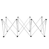 Asixxsix 90 cm hoher, tragbarer, klappbarer Montageständer, klappbares Werktisch-Set mit Aufbewahrungstasche, 800 kg Tragkraft, klappbarer Montageständer für die Garagenwerkstatt