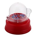 BCOATH Elektrische Lotteriemaschine für Kleines Stabile Kunststoff lottokugelspender Schnelle Nummernauswahl Vielseitig für Familienpartys und Unterhaltung
