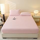 JIANINGHOME Bettlaken 180x200 Winter Spannbettlaken Flauschig und Warmes