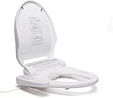 Intelligenter Toilettensitz Smart Beheizter Bidet Sitz mit Düse 32℃-48℃ Einstellbare Mehrere Reinigungsmodi Japanische Toilette Dusch WC Aufsatz Einstellbarer Wasserdruck Leicht zu reinigen
