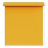 Premium Dachfenster & Rollos 30 x 120 cm, ohne Bohren, Lichtdurchlässig & Verdunkelungsrollos, vielseitiger Orangenschirm für jeden Raum, ideale Dachfensterrollo-Lösung