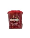 CRWP Wickford & Co Votivkerze Dunkle Kirsche - Reichhaltiger, fruchtiger Luxus in einer zierlichen Verpackung mit Crwp Card