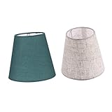 ULTECHNOVO 2Stücke Staubdichte Lampenschirme aus Hochwertigem für Decken und Wandleuchten Langlebig Installieren für Zuhause Schlafzimmer und Wohnräume