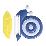 Huehkir Kartoffelschäler Hand,Manueller Fruchtschäler In Schneckenform - Keramik-Schneider Mit Rutschfestem Griff Für Salat Zubereitung Schälen Haushalt Camping Outdoor Picknicks