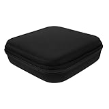 TOGEVAL Tragbare Wagenheber Gummiauflage Tasche mit Fächern Rutschfest und Robust Kompatibel für Tesla Round Lift Pad Adapter Praktischer Koffer für Fahrzeugheber und Chassis schutz