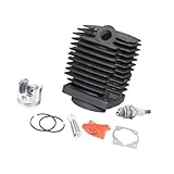 40-mm-Zylinder-Kolben-Kit passend for 40-6, 40F-6, 1E40F-6, CG411, 411 Freischneider, BC411, BG411, 40-6 Ersatzteile